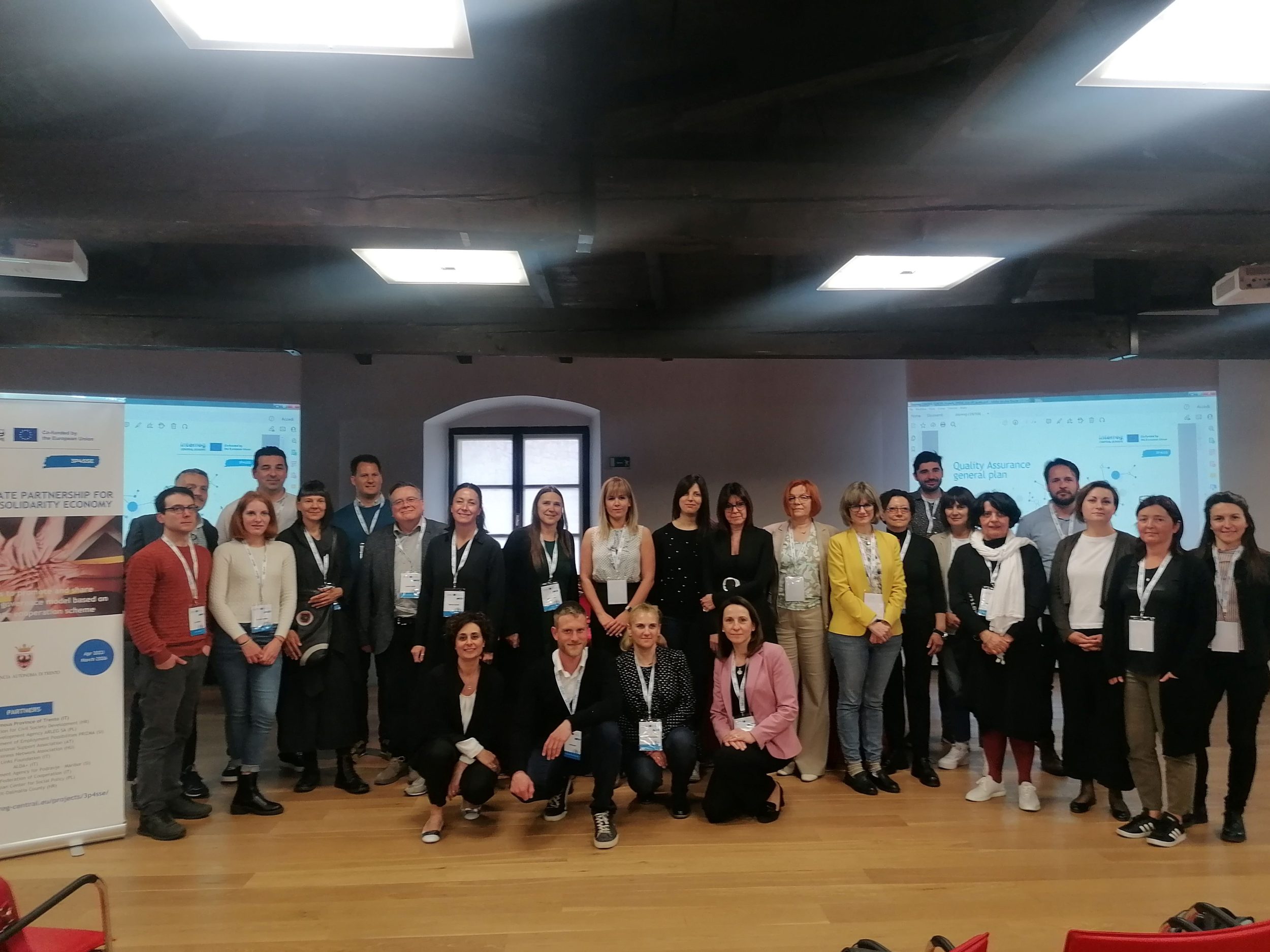 Zdjęcie grupowe Uczestników spotkania partnerskiego. 