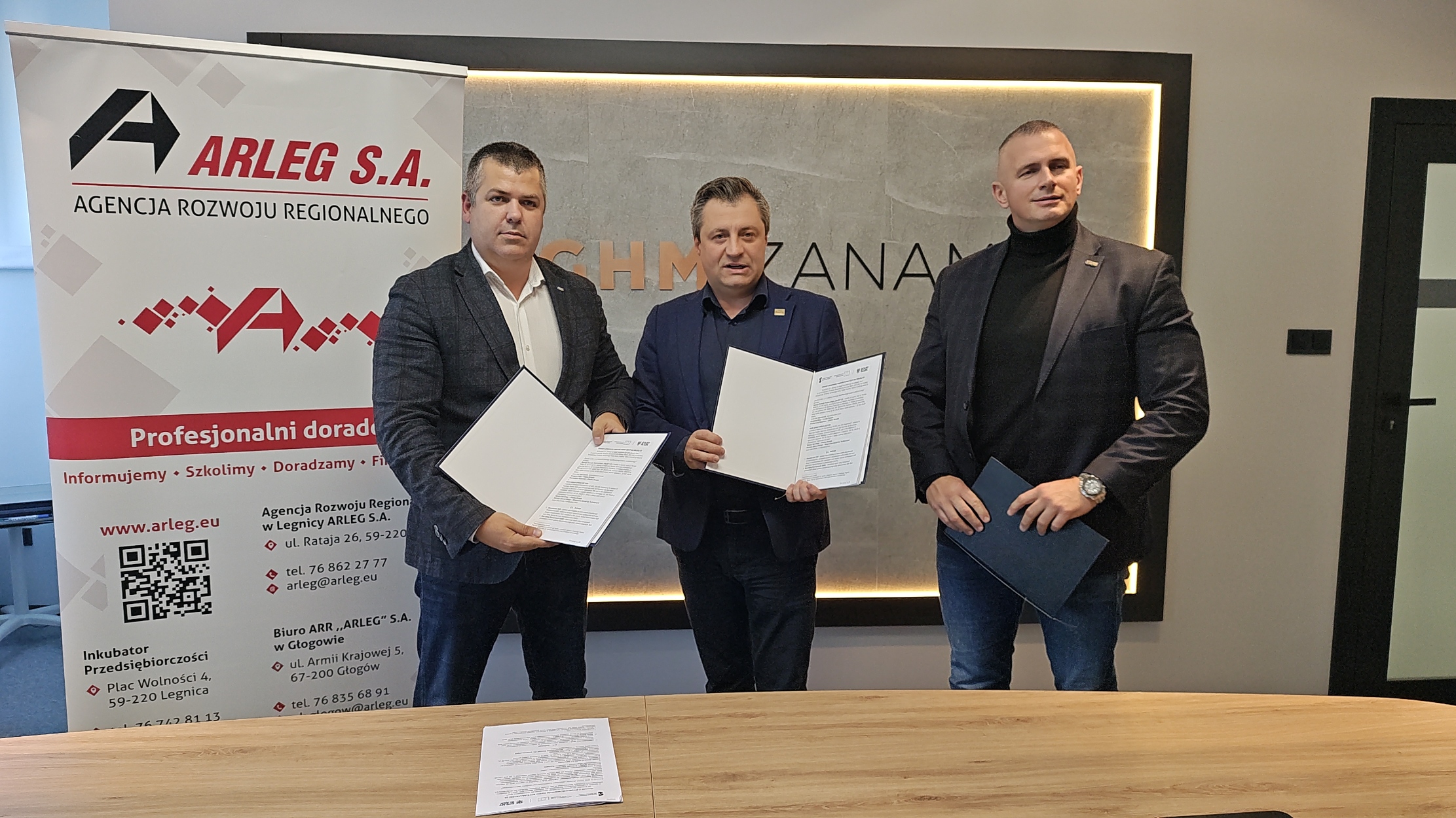 Umowa z KGHM ZANAM S.A. w Polkowicach.