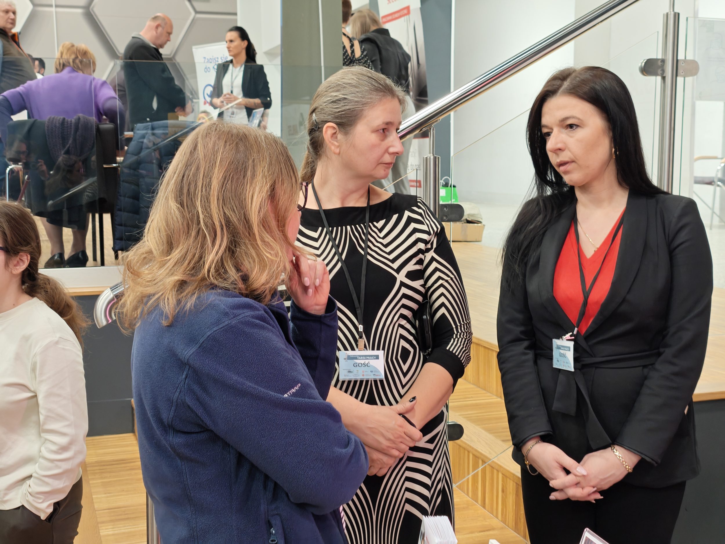 Indywidualne konsultacje przy stoisku naszej firmy.