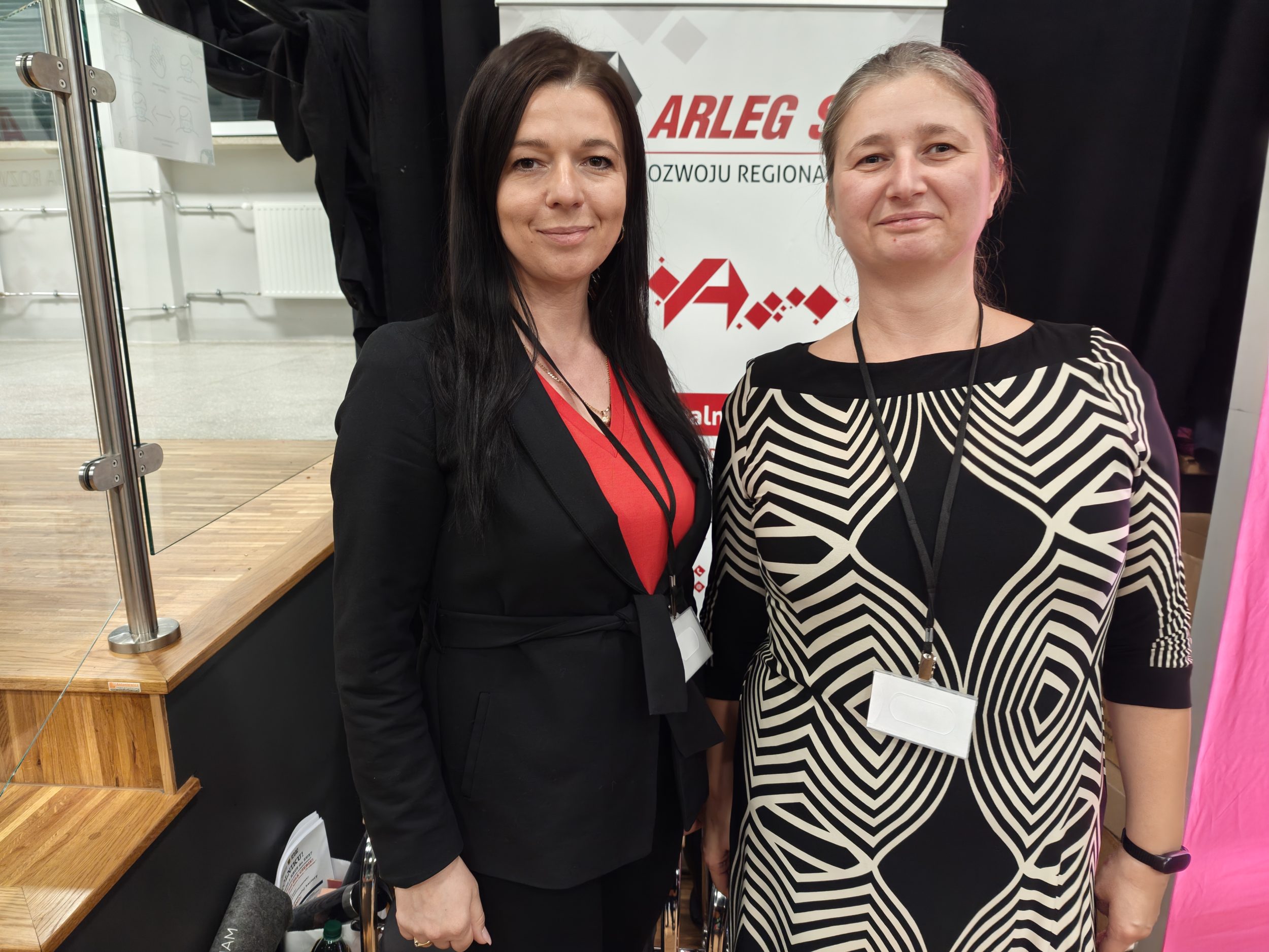 Pracownice naszej firmy podczas Polkowickich Targów Pracy 2026.